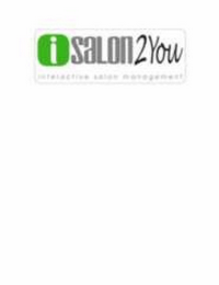 I SALON 2 YOU INTERACTIVE COLOR MANAGEMENT logo