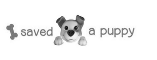 I SAVED A PUPPY logo