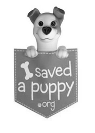 I SAVED A PUPPY ORG logo