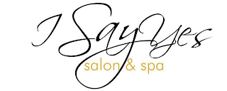 I SAY YES SALON & SPA logo