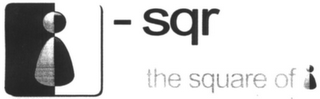 I-SQR THE SQUARE OF I logo