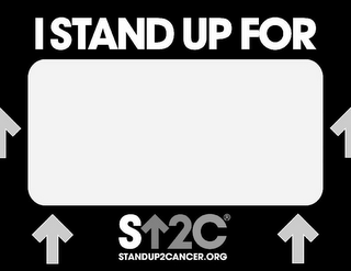 I STAND UP FOR S 2C STANDUP2CANCER.ORG logo