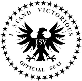 I STAND VICTORIOUS OFFICIAL SEAL ISV logo