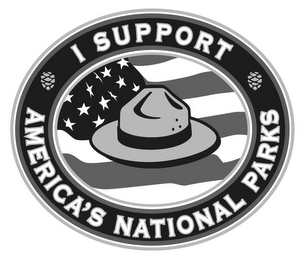 I SUPPORT AMERICA'S NATIONAL PARKS logo