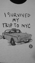 I SURVIVED MY TRIP TO NYC TAXI BD TEES BD SINCE 2022 logo