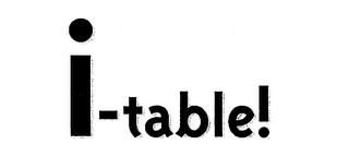 I-TABLE! logo