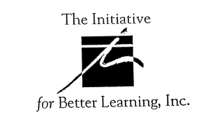 I THE INITIATIVE FOR BETTER LEARNING, INC. logo