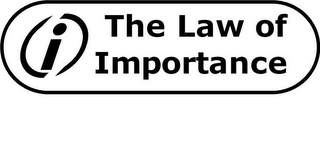 I THE LAW OF IMPORTANCE logo