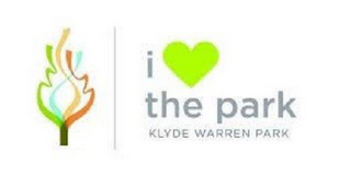 I THE PARK KLYDE WARREN PARK logo