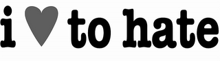 I TO HATE logo