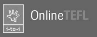 I-TO-I ONLINE TEFL logo