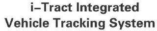 I-TRACT INTEGRATED VEHICLE TRACKING SYSTEM logo