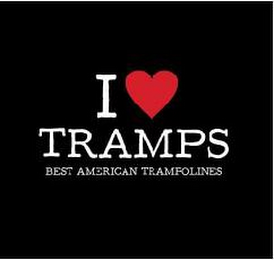 I TRAMPS BEST AMERICAN TRAMPOLINES logo
