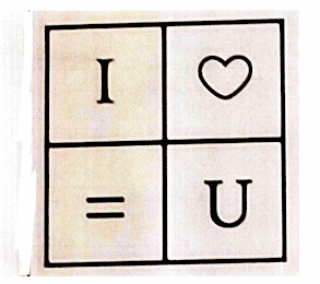 I   = U logo