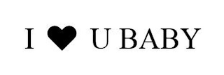 I U BABY logo
