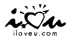 I U ILOVEU.COM IT'S ALL ABOUT LOVE logo