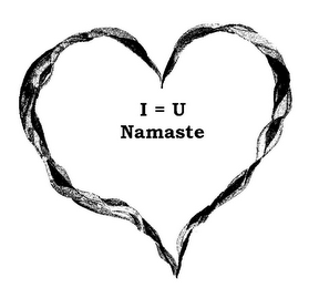 I = U NAMASTE logo