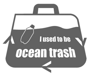 I USED TO BE OCEAN TRASH logo