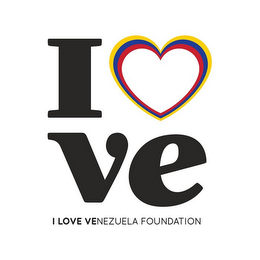 I VE I LOVE VENEZUELA FOUNDATION logo
