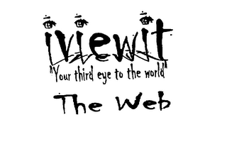 I VIEWIT "YOUR THIRD EYE TO THE WORLD" THE WEB logo