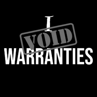 I VOID WARRANTIES logo