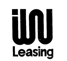 I W LEASING logo