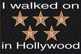 I WALKED ON S T A R S IN HOLLYWOOD logo