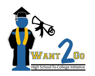 I WANT 2 GO HIGH SCHOOL-TO -COLLEGE INITIATIVE logo