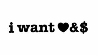 I WANT logo