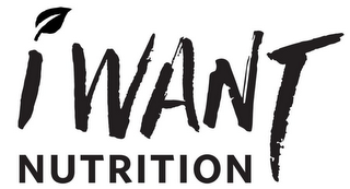 I WANT NUTRITION logo