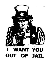 I WANT YOU OUT OF JAIL logo