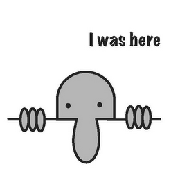 I WAS HERE logo