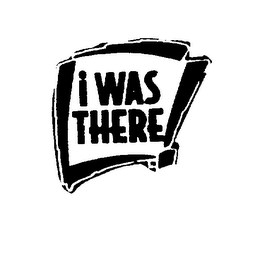 I WAS THERE! logo