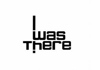 I WAS THERE logo