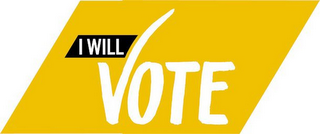 I WILL VOTE logo