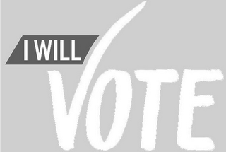 I WILL VOTE logo
