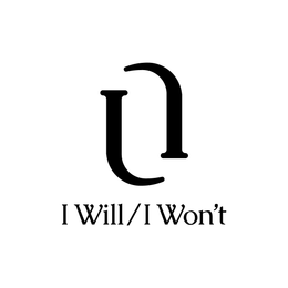 I WILL/I WON'T logo