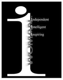 I WOMAN INDEPENDENT INTELLIGENT INSPIRING logo