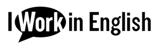 I WORK IN ENGLISH logo