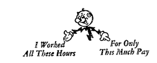 I WORKED ALL THESE HOURS FOR ONLY THIS MUCH PAY logo