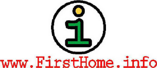I WWW.FIRSTHOME.INFO logo