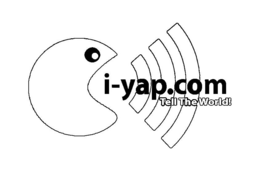 I-YAP.COM TELL THE WORLD! logo