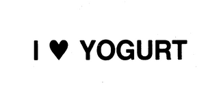 I YOGURT logo