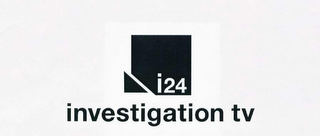 I24 INVESTIGATION TV logo