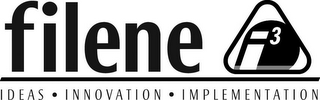I3 FILENE IDEAS · INNOVATION · IMPLEMENTATION logo