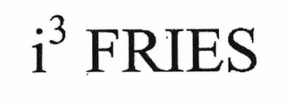 I3 FRIES logo
