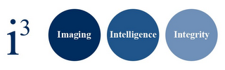 I3 IMAGING INTELLIGENCE INTEGRITY logo