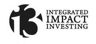 I3 INTEGRATED IMPACT INVESTING logo