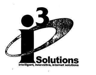 I3 SOLUTIONS INTELLIGENT, INNOVATIVE, INTERNET SOLUTIONS logo