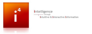 I4 INTELLIGENCE THROUGH INTUITIVE & INTERACTIVE INFORMATION logo